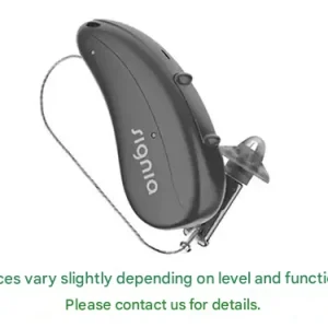 Signia Pure Charge\&Go AX Receiver-in-Canal (RIC) Hearing Aid